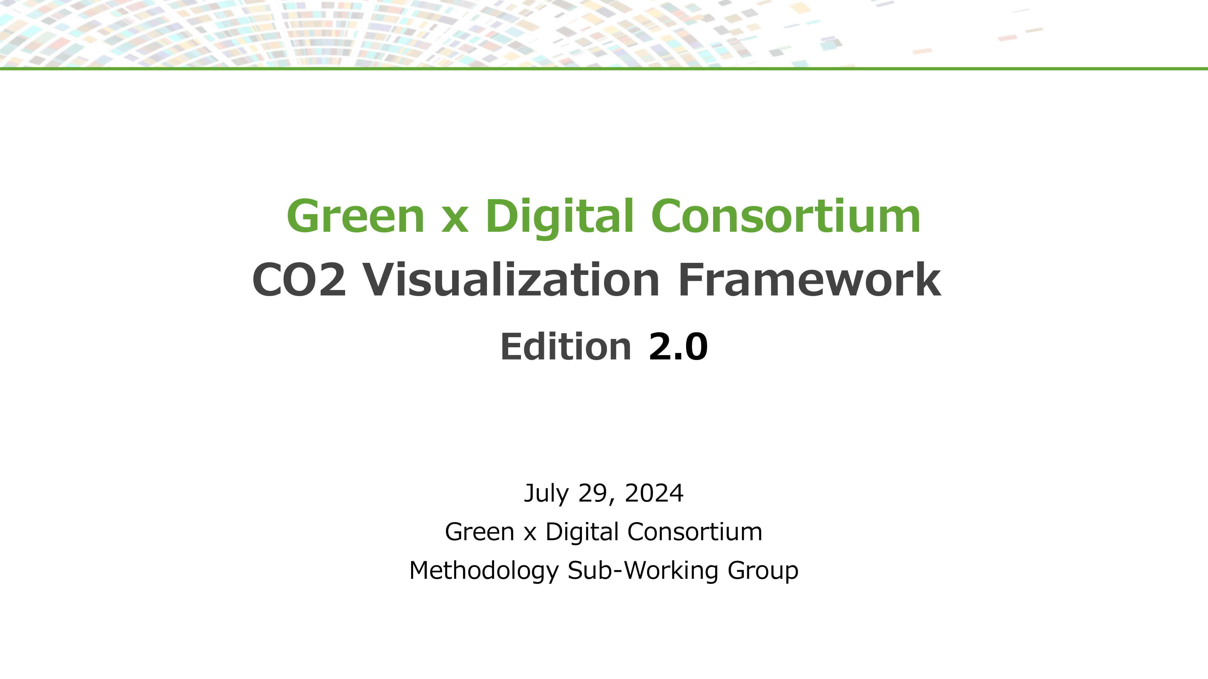 CO2 Visualization Framework Edition 2.0